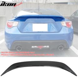 Fits 2013-2020 Scion FRS/Subaru BRZ/Toyota 86 TRD Style Trunk Spoiler Gloss Black ABS