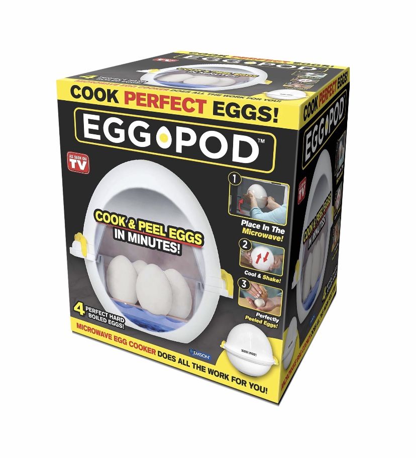 As Seen On TV, Egg Pod Microwave Egg Cooker