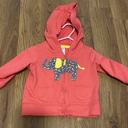 Infant zip up sweater