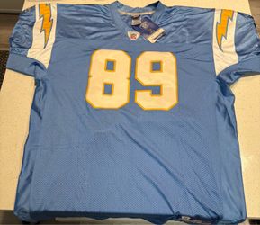 NWT Authentic Reebok On Field San Diego Chargers David Boston Jersey 52