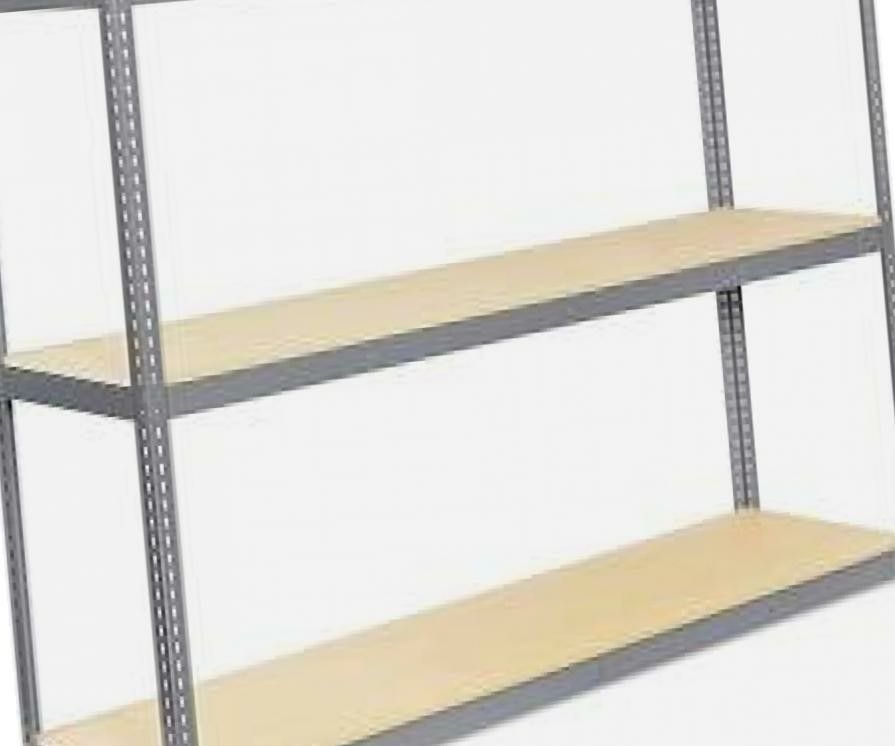 Boltless Shelving and Industrial Racking 8 ft W x 2 ft D Box Storage