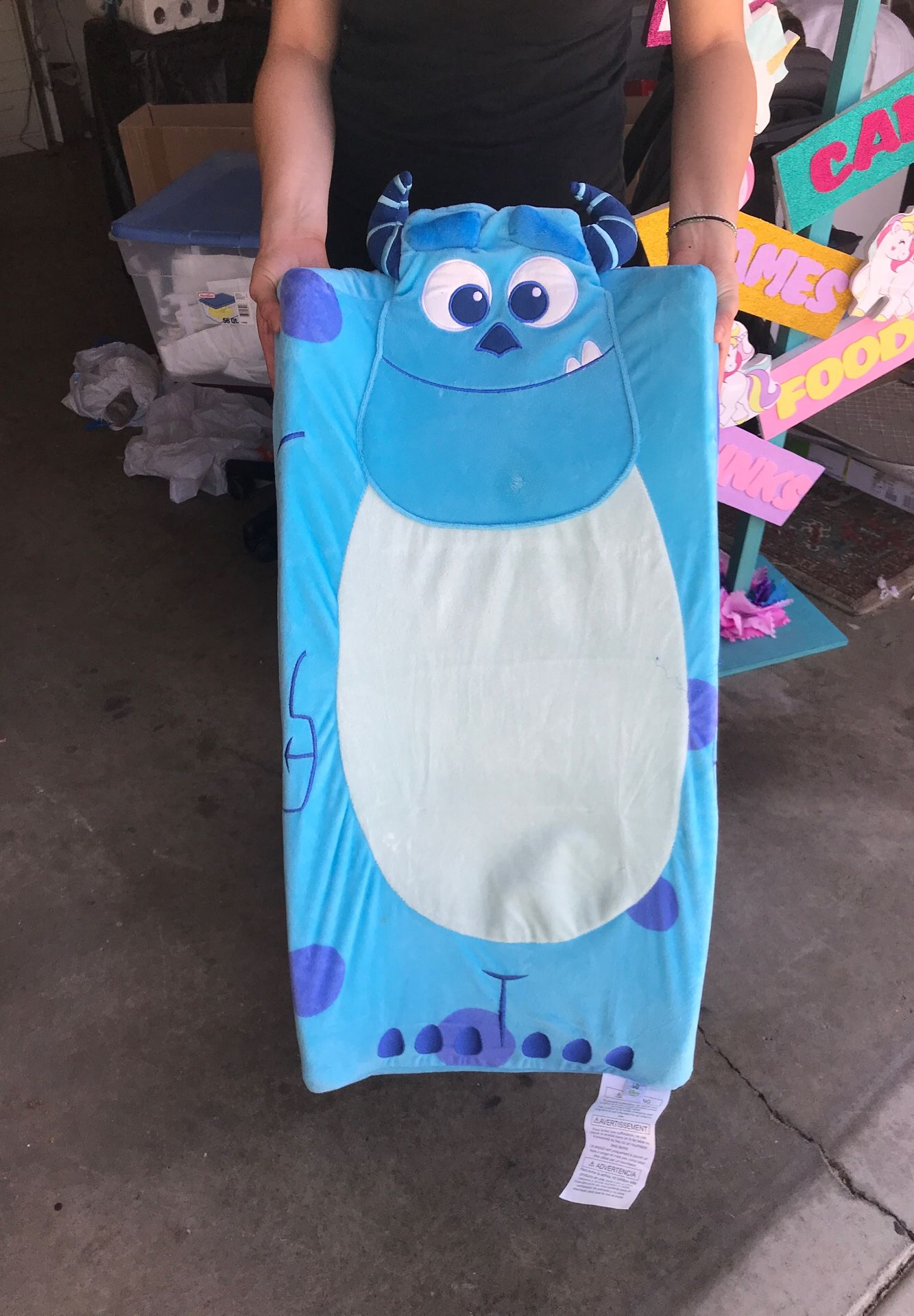Monster inc changing table