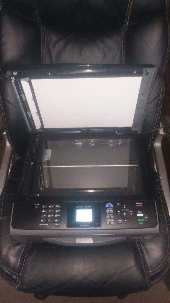 (LIKE NEW) BROTHER ALL-IN-ONE WIRELESS NETWORKING FAX/COPIER/SCANNER/PRINTER, ASKING $90