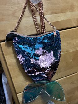 Mermaid tail purse