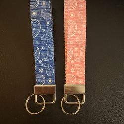 $5 - Keychain Wristlet/Holder - Bandana Style