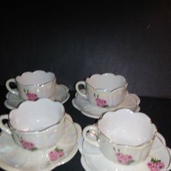 Antique Cups and Saucers
