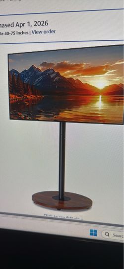 TV stand, movable, floor
