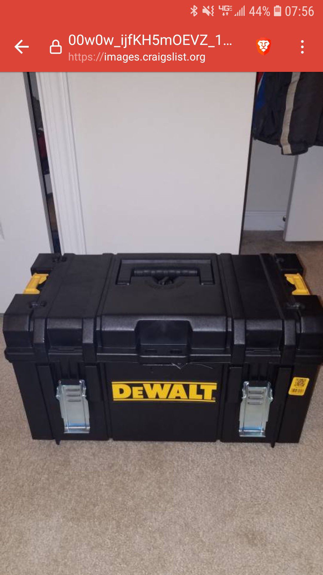 NEW Dewalt tool case box