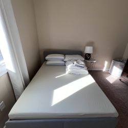 Bed Frame and Mattress