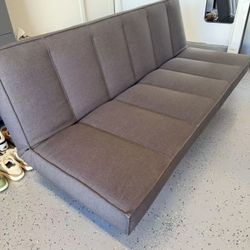 CB2 Flex Gravel Sleeper Sofa