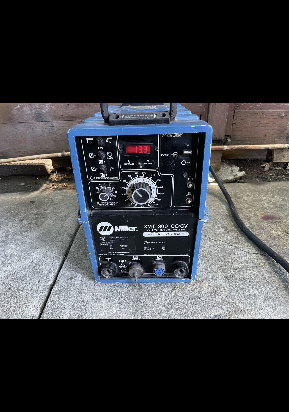 Miller XMT 300 CC Multi process