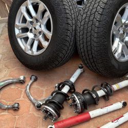 Chevy Silverado 18inch And Tires And Suspension 