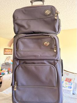 American Tourister Softside Pizza Upright Suitcase