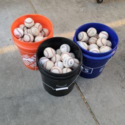 Nice Used Baseballs