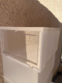 Plastic Stackable Storage Drawers