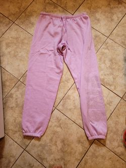 Pink Sweatpants Medium Brand New Glitter