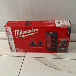 Red lithium XC4.0 Battery Packout Set