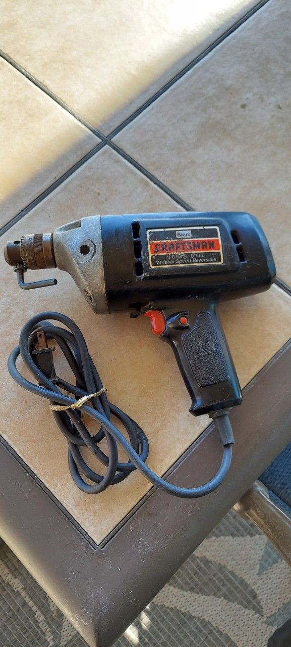 Craftsman 3/8" Drill