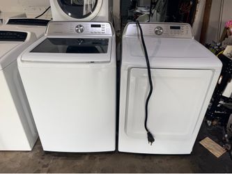 Samsung Washer And Dryer Set Xl Capacity 7