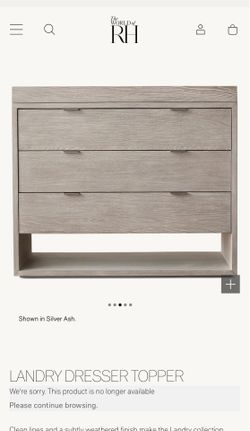 Restoration hardware dresser