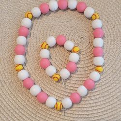 Child Size Beaded Necklace & Bracelet Set