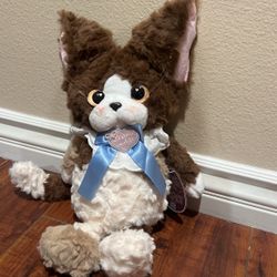 Cute Devon Rex Cat Plushie