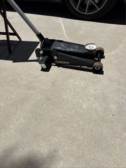 Husky floor jack 3 ton