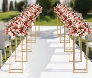 Square centerpieces for wedding or events