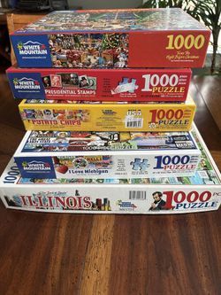 5 White Mountain Puzzles