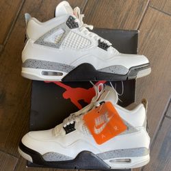 Air Jordan Retro 4s Cement $180 FIRM