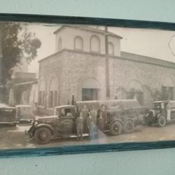 1920s Photo California Vineyard Padre Winery 10"x 28" Cucamonga California 