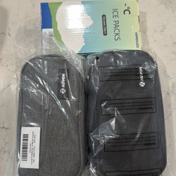 Auvon Insulin Storage Organizer And ice Pack