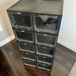 Shoe Storage Organizer Bins