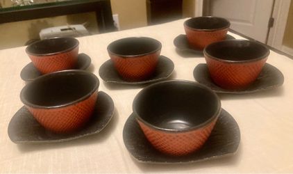 Chinest tea cups set of 6