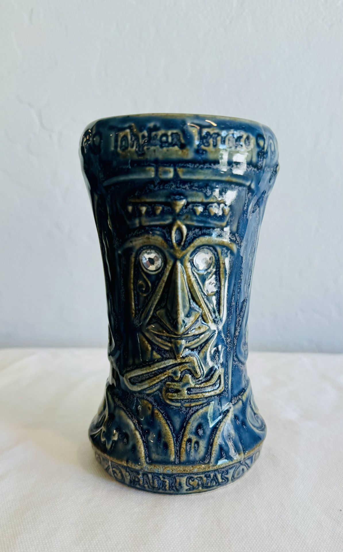 DISNEYLAND TRADER SAM'S TAHITIAN TERRACE DIAMOND LUAU LE TIKI MUG