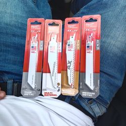 Milwaukee Multi-tool Blades, Sawzall Blades, Tap Set