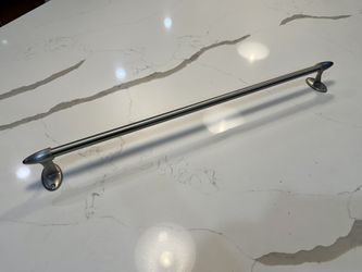 Brushed Nickel Towel Bar – Modern Bathroom Hardware