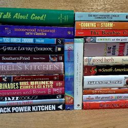 Cookbooks/ Lots Of Hard Cover And First Editions