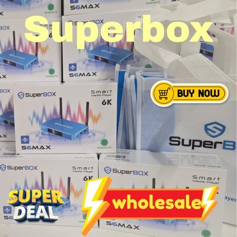SuperBox S6 Max S6 Max SMART TV BOX Ultimate TV Solution