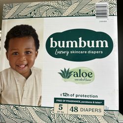 Size - 5 , Sensitive Diapers 