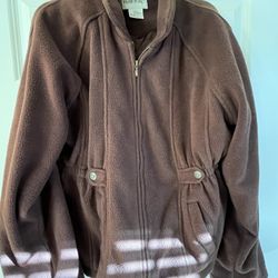 Fashion Bug Fleece Jacket Size Medium