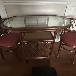 Unique Tea Table and Chairs