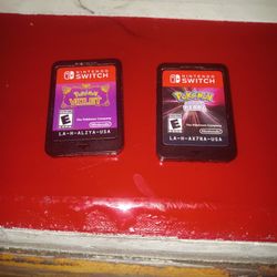 Pokemon Violet And Pearl Switch Games 
