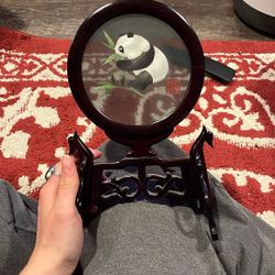 Handmade silk Chinese embroidery panda