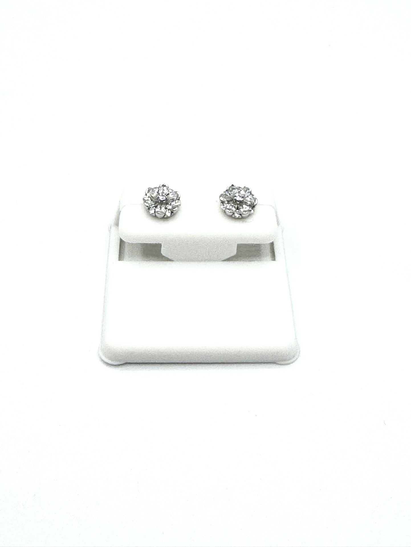 Flower Sterling Silver Earrings