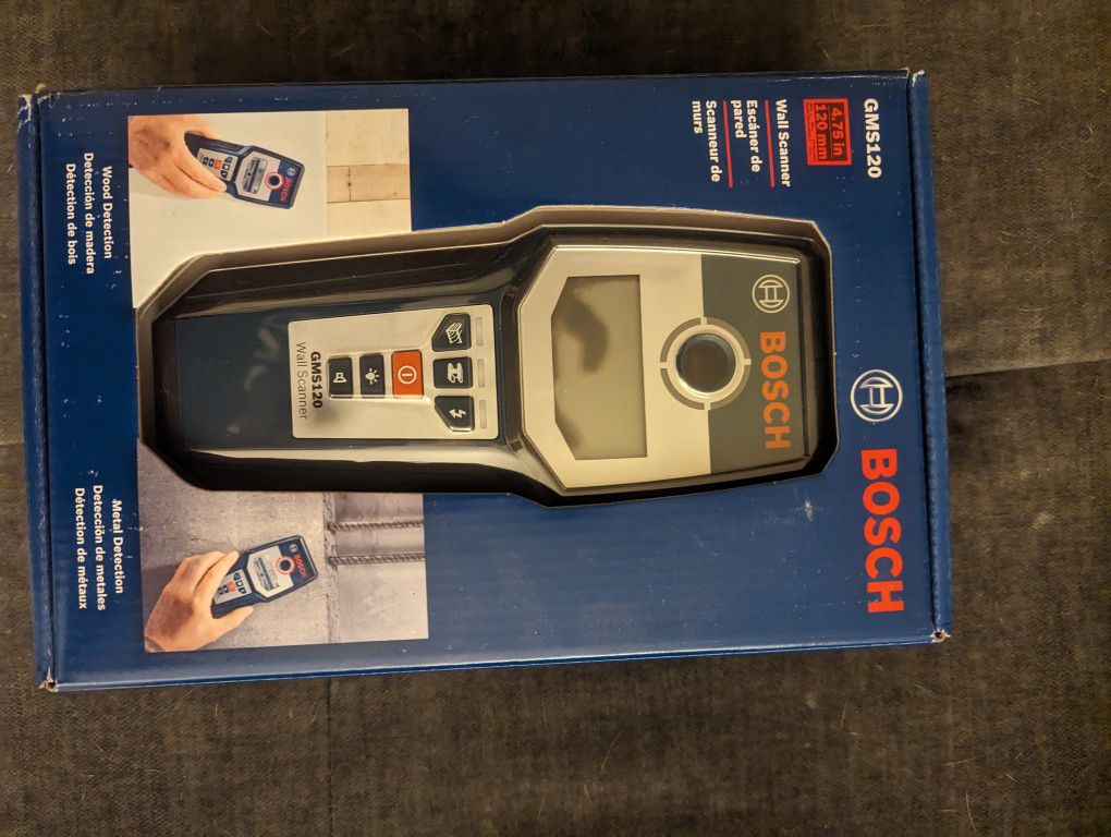 Bosch Gms120 Wall scanner/Stud Finder 