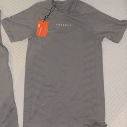 YOUNGLA 475 SUPERVILLAIN COMPRESSION TEE (GREY