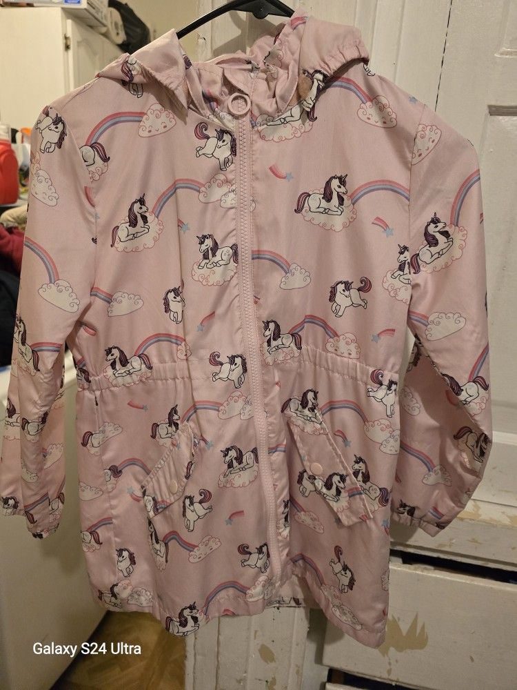 Unicorn 🦄 Rain Jacket Kids 7-8
