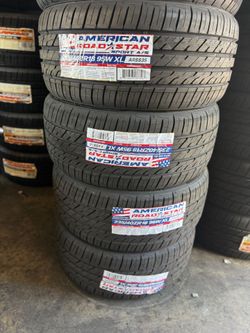 American Tires Nuevas 235-40R19 Con 50,000 Mil Millas De Garantía