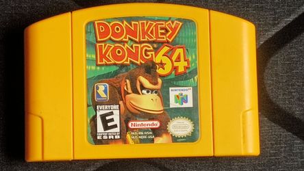 Nintendo 64 Donkey Kong game
